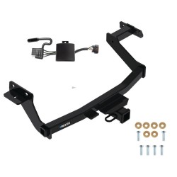 Reese Trailer Tow Hitch For 22-24 Hyundai Santa Cruz w/ Wiring Harness Kit Reese Trailer Tow Hitch For 22-24 Hyundai Santa Cruz w/ Wiring Harness Kit