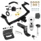 For 2022-2024 Hyundai Santa Cruz Trailer Hitch kit by: Reese For 2022-2024 Hyundai Santa Cruz Trailer Hitch Tow PKG w/ 4-Flat Wiring + Ball Mount w/ 4" Drop + 2" Ball + Wiring Bracket + Hitch Lock + Hitch Cover By Reese Towpower