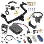 For 2022-2024 Hyundai Santa Cruz Trailer Hitch kit by: Reese For 2022-2024 Hyundai Santa Cruz Trailer Hitch Tow PKG w/ Pro Series Pilot Brake Control + Plug & Play BC Adapter + 7-Way RV Wiring By Reese Towpower