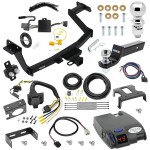 For 2022-2024 Hyundai Santa Cruz Trailer Hitch kit by: Reese For 2022-2024 Hyundai Santa Cruz Trailer Hitch Tow PKG w/ Tekonsha Primus IQ Brake Control + Plug & Play BC Adapter + 7-Way RV Wiring + 2" & 2-5/16" Ball & Drop Mount By Reese Towpower