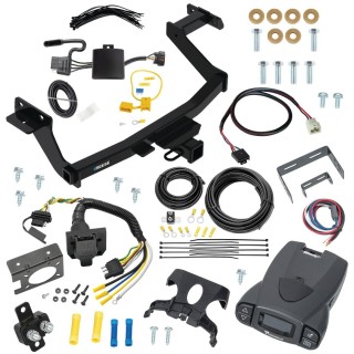 For 2022-2024 Hyundai Santa Cruz Trailer Hitch kit by: Reese For 2022-2024 Hyundai Santa Cruz Trailer Hitch Tow PKG w/ Tekonsha Prodigy P3 Brake Control + Plug & Play BC Adapter + 7-Way RV Wiring By Reese Towpower