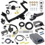 For 2022-2024 Hyundai Santa Cruz Trailer Hitch kit by: Reese For 2022-2024 Hyundai Santa Cruz Trailer Hitch Tow PKG w/ Tekonsha Prodigy P2 Brake Control + Plug & Play BC Adapter + 7-Way RV Wiring + 2" & 2-5/16" Ball & Drop Mount By Reese Towpower