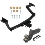 For 2022-2024 Hyundai Santa Cruz Trailer Hitch kit by: Reese For 2022-2024 Hyundai Santa Cruz Trailer Hitch Tow PKG + Interlock Tactical Starter Kit w/ 3-1/4" Drop & 2" Ball By Reese Towpower