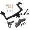 For 2022-2024 Hyundai Santa Cruz Trailer Hitch Tow PKG + Interlock Tactical Starter Kit w/ 3-1/4" Drop & 2" Ball + Tactical Hook & Shackle Mount + Tactical Dogbone Lock By Reese Towpower