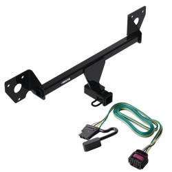For 2021-2024 Chevrolet Trailblazer Trailer Hitch Tow PKG w/ 4-Flat Wiring Harness (For w/Active Towplug Models) By Reese Towpower