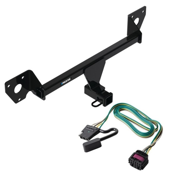 For 2021-2023 Chevy Trailblazer Trailer Hitch kit by: Reese For 2021-2023 Chevrolet Trailblazer Trailer Hitch Tow PKG w/ 4-Flat Wiring Harness (For w/Active Towplug Models) By Reese Towpower