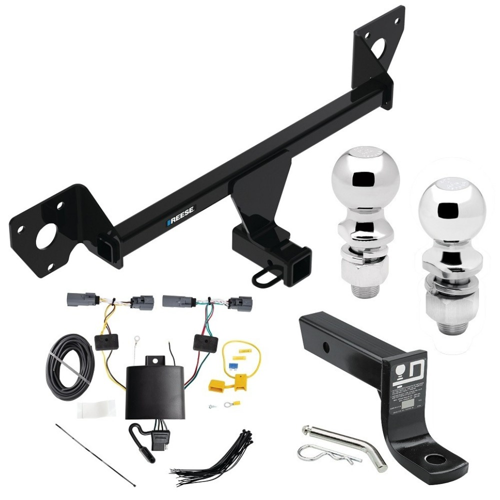 For 2020-2023 Buick Encore GX Trailer Hitch kit by: Reese For 2020-2023 Buick Encore GX Trailer Hitch Tow PKG w/ 4-Flat Wiring + Ball Mount w/ 4" Drop + 2" Ball + 2-5/16" Ball By Reese Towpower
