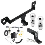 For 2020-2023 Buick Encore GX Trailer Hitch kit by: Reese For 2020-2023 Buick Encore GX Trailer Hitch Tow PKG w/ 4-Flat Wiring + Ball Mount w/ 4" Drop + 2" Ball + 2-5/16" Ball By Reese Towpower