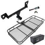 For 2021-2023 Chevy Trailblazer Trailer Hitch kit by: Reese For 2021-2023 Chevrolet Trailblazer Trailer Hitch Tow PKG w/ 60" x 24" Cargo Carrier + Cargo Bag + Hitch Lock (For w/Active Towplug Models) By Reese Towpower