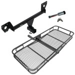 For 2021-2023 Chevy Trailblazer Trailer Hitch kit by: Reese For 2021-2023 Chevrolet Trailblazer Trailer Hitch Tow PKG w/ 60" x 24" Cargo Carrier + Hitch Lock (For w/Active Towplug Models) By Reese Towpower