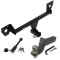 For 2020-2023 Buick Encore GX Trailer Hitch Tow PKG + Interlock Tactical Starter Kit w/ 3-1/4" Drop & 2" Ball + Tactical Dogbone Lock By Reese Towpower