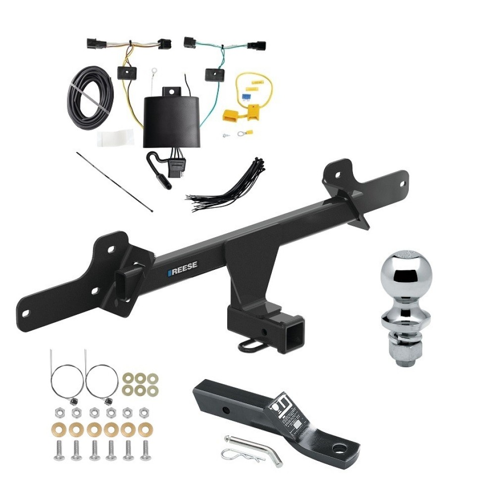 Custom Fit Trailer Hitch Wiring Harness (Plug & Play) 2" Drop Ball-Mount w/ Pin/Clip 1-7/8" Chrome Ball Installation Hardware Installation Instructions 84589 118870 23 63816 Reese Towpower Trailer Tow Hitch 22-23 Hyundai Ioniq 5 Class 3 2&a Reese Trailer Tow Hitch For 22-23 Hyundai Ioniq 5 Class 3 2" Receiver Complete Package w/ Wiring and 1-7/8" Ball