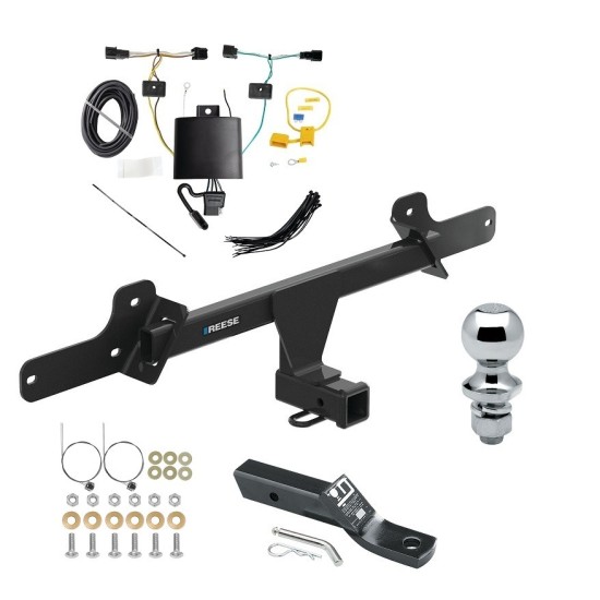 Custom Fit Trailer Hitch Wiring Harness (Plug & Play) 2" Drop Ball-Mount w/ Pin/Clip 1-7/8" Chrome Ball Installation Hardware Installation Instructions 84589 118870 23 63816 Reese Towpower Trailer Tow Hitch 22-23 Hyundai Ioniq 5 Class 3 2&a Reese Trailer Tow Hitch For 22-23 Hyundai Ioniq 5 Class 3 2" Receiver Complete Package w/ Wiring and 1-7/8" Ball
