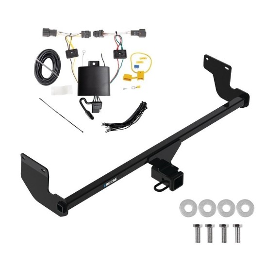 Reese Trailer Tow Hitch For 20-24 KIA Soul exc Turbo and LED Taillights w/ Plug & Play Wiring Kit Class 3 2" Receiver Reese Trailer Tow Hitch For 20-24 KIA Soul exc Turbo and LED Taillights w/ Plug & Play Wiring Kit Class 3 2" Receiver