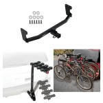 Custom Fit Trailer Hitch 4 Bike Carrier Installation Hardware Installation Instructions 84592 63124 Reese Towpower Trailer Hitch 4 Bike Rack 22-23 KIA EV6 All Styles Approved Recreational Offroad Use Carrier Adult Woman or Child Bicycles Foldable 22 23 2 Trailer Hitch w/ 4 Bike Rack For 22-23 KIA EV6 All Styles Approved for Recreational & Offroad Use Carrier for Adult Woman or Child Bicycles Foldable