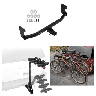 Custom Fit Trailer Hitch 4 Bike Carrier Installation Hardware Installation Instructions 84592 63124 Reese Towpower Trailer Hitch 4 Bike Rack 22-23 KIA EV6 All Styles Approved Recreational Offroad Use Carrier Adult Woman or Child Bicycles Foldable 22 23 2 Trailer Hitch w/ 4 Bike Rack For 22-23 KIA EV6 All Styles Approved for Recreational & Offroad Use Carrier for Adult Woman or Child Bicycles Foldable