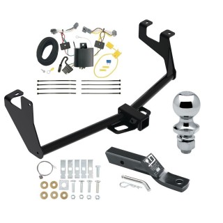 Custom Fit Trailer Hitch Wiring Harness (Plug & Play) 2" Drop Ball-Mount w/ Pin/Clip 1-7/8" Chrome Ball Installation Hardware Installation Instructions 84593 118659 23 63816 Reese Trailer Tow Hitch 13-16 Chevrolet Trax 17-22 Trax LS Wiring Reese Trailer Tow Hitch For 13-16 Chevrolet Trax 17-22 Trax LS w/ Wiring + 1-7/8" Ball Class 3
