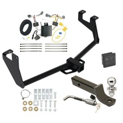 Reese Trailer Tow Hitch For 13-16 Chevrolet Trax 17-22 Trax LS w/ Wiring 2" Ball Mount + Lock Class 3 Reese Trailer Tow Hitch For 13-16 Chevrolet Trax 17-22 Trax LS w/ Wiring 2" Ball Mount + Lock Class 3