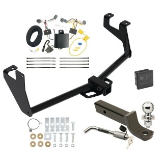 Reese Trailer Tow Hitch For 13-16 Chevrolet Trax 17-22 Trax LS w/ Wiring 2" Ball Mount + Lock Class 3