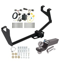 Reese Trailer Tow Hitch For 17-23 Buick Encore Exc GX w/ Wiring + 2" Ball Class 3 Reese Trailer Tow Hitch For 17-23 Buick Encore Exc GX w/ Wiring + 2" Ball Class 3