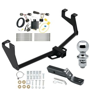 Custom Fit Trailer Hitch Wiring Harness (Plug & Play) 2" Drop Ball-Mount w/ Pin/Clip 1-7/8" Chrome Ball Installation Hardware Installation Instructions 84593 118745 23 63816 Reese Trailer Tow Hitch 17-23 Buick Encore Exc GX Wiring + 1-7/8&q Reese Trailer Tow Hitch For 17-23 Buick Encore Exc GX w/ Wiring + 1-7/8" Ball Class 3