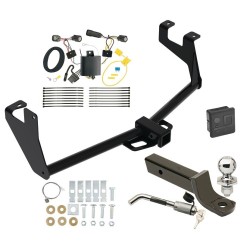 Reese Trailer Tow Hitch For 17-23 Buick Encore Exc GX w/ Wiring Harness 2" Ball Mount + Lock Class 3 Reese Trailer Tow Hitch For 17-23 Buick Encore Exc GX w/ Wiring Harness 2" Ball Mount + Lock Class 3