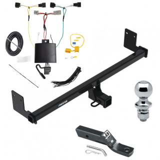 Reese Trailer Tow Hitch For 18-21 Hyundai Kona Class 3 2" Receiver Complete Package w/ Plug & Play Wiring and 1-7/8" Ball Reese Trailer Tow Hitch For 18-21 Hyundai Kona Class 3 2" Receiver Complete Package w/ Plug & Play Wiring and 1-7/8" Ball