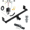 Reese Trailer Tow Hitch For 18-21 Hyundai Kona Class 3 2" Receiver Complete Package w/ Plug & Play Wiring and 1-7/8" Ball Reese Trailer Tow Hitch For 18-21 Hyundai Kona Class 3 2" Receiver Complete Package w/ Plug & Play Wiring and 1-7/8" Ball