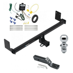 Reese Trailer Tow Hitch For 18-21 Hyundai Kona Class 3 2" Receiver Complete Package w/ Wiring and 1-7/8" Ball Reese Trailer Tow Hitch For 18-21 Hyundai Kona Class 3 2" Receiver Complete Package w/ Wiring and 1-7/8" Ball