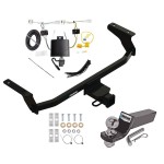 Custom Fit Trailer Hitch Wiring Harness (Plug & Play) 2" Drop Ball-Mount w/ Pin/Clip 2" Chrome Ball Installation Hardware Installation Instructions 84603 118822 21536 Draw-Tite Trailer Tow Hitch 20-23 Mazda CX-30 Complete Package Wiring and Reese Trailer Tow Hitch For 20-23 Mazda CX-30 Complete Package w/ Wiring and 2" Ball