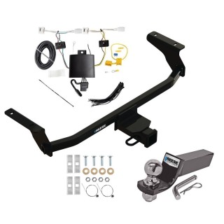 Custom Fit Trailer Hitch Wiring Harness (Plug & Play) 2" Drop Ball-Mount w/ Pin/Clip 2" Chrome Ball Installation Hardware Installation Instructions 84603 118822 21536 Draw-Tite Trailer Tow Hitch 20-23 Mazda CX-30 Complete Package Wiring and Reese Trailer Tow Hitch For 20-23 Mazda CX-30 Complete Package w/ Wiring and 2" Ball