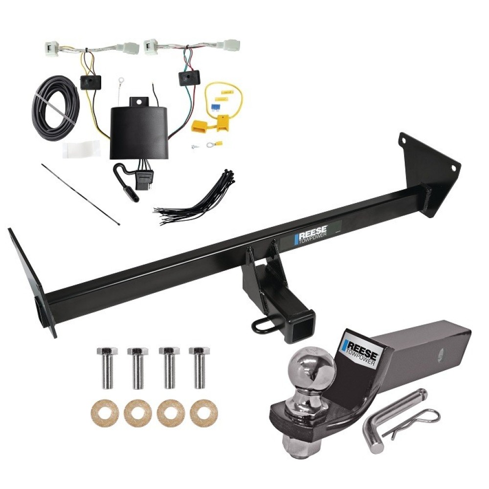 Custom Fit Trailer Hitch Wiring Harness (Plug & Play) 2" Drop Ball-Mount w/ Pin/Clip 2" Chrome Ball Installation Hardware Installation Instructions 84624 118871 21536 Reese Trailer Tow Hitch 2023 Mazda CX-50 Complete Package Wiring and 2&am Reese Trailer Tow Hitch For 23-24 Mazda CX-50 Complete Package w/ Wiring and 2" Ball