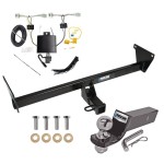 Custom Fit Trailer Hitch Wiring Harness (Plug & Play) 2" Drop Ball-Mount w/ Pin/Clip 2" Chrome Ball Installation Hardware Installation Instructions 84624 118871 21536 Reese Trailer Tow Hitch 2023 Mazda CX-50 Complete Package Wiring and 2&am Reese Trailer Tow Hitch For 23-24 Mazda CX-50 Complete Package w/ Wiring and 2" Ball