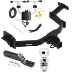 Reese Trailer Tow Hitch For 21-23 KIA Sorento Complete Package w/ Wiring Harness Kit and 2" Ball Reese Trailer Tow Hitch For 21-23 KIA Sorento Complete Package w/ Wiring Harness Kit and 2" Ball
