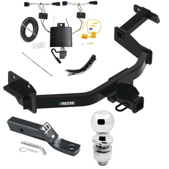 Reese Trailer Tow Hitch For 21-23 KIA Sorento Complete Package w/ Wiring Harness Kit and 2" Ball Reese Trailer Tow Hitch For 21-23 KIA Sorento Complete Package w/ Wiring Harness Kit and 2" Ball