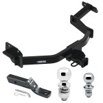 Reese Trailer Tow Hitch For 21-23 Hyundai Santa Fe KIA Sorento 2" Receiver Class 3 w/ 1-7/8" and 2" Ball Reese Trailer Tow Hitch For 21-23 Hyundai Santa Fe KIA Sorento 2" Receiver Class 3 w/ 1-7/8" and 2" Ball