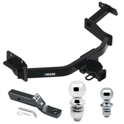 Reese Trailer Tow Hitch For 21-25 Hyundai Santa Fe 21-25 KIA Sorento 2" Receiver Class 3 w/ 1-7/8" and 2" Ball