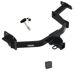 Reese Trailer Tow Hitch For 21-25 Hyundai Santa Fe 21-25 KIA Sorento 2" Receiver Class 3 w/ Security Lock Pin Key