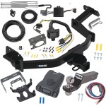 Trailer Hitch Tow Package Prodigy P3 Brake Control For 21-23 Hyundai Santa Fe w/ 7-Way RV Wiring 2" Drop Mount 2" Ball Class 3 2" Receiver Reese Tekonsha Trailer Hitch Tow Package Prodigy P3 Brake Control For 21-23 Hyundai Santa Fe w/ 7-Way RV Wiring 2" Drop Mount 2" Ball Class 3 2" Receiver Reese Tekonsha
