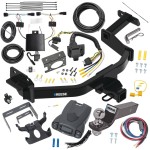 Trailer Hitch Tow Package Prodigy P3 Brake Control For 21-23 KIA Sorento w/ 7-Way RV Wiring 2" Drop Mount 2" Ball Class 3 2" Receiver Reese Tekonsha Trailer Hitch Tow Package Prodigy P3 Brake Control For 21-23 KIA Sorento w/ 7-Way RV Wiring 2" Drop Mount 2" Ball Class 3 2" Receiver Reese Tekonsha