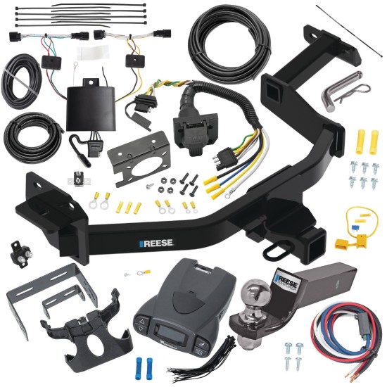 Trailer Hitch Tow Package Prodigy P3 Brake Control For 21-23 KIA Sorento w/ 7-Way RV Wiring 2" Drop Mount 2" Ball Class 3 2" Receiver Reese Tekonsha Trailer Hitch Tow Package Prodigy P3 Brake Control For 21-23 KIA Sorento w/ 7-Way RV Wiring 2" Drop Mount 2" Ball Class 3 2" Receiver Reese Tekonsha