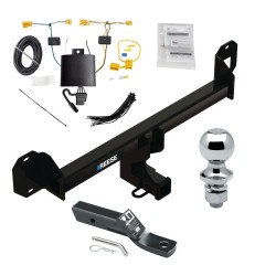 Reese Trailer Tow Hitch For 16-22 Mercedes GLC300 All Styles Complete Package w/ Wiring and 1-7/8" Ball