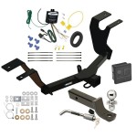 Custom Fit Trailer Hitch Wiring Harness (Requires Splicing) 2" Drop Ball-Mount w/ Locking Pin/Clip 2" Chrome Ball Rubber Hitch Plug Cover Installation Hardware Installation Instructions 84630 119148 7005111 7010 Reese Trailer Tow Hitch 2023 Hon Reese Trailer Tow Hitch For 23-25 Honda HR-V Deluxe Package Wiring 2" Ball Mount and Lock