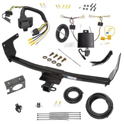 Trailer Hitch w/ 7-Way RV Wiring For 19-24 Toyota RAV4 Class 3 2" Receiver All Models Reese