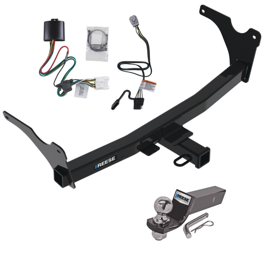 Reese Tow Package For 2024 Toyota Grand Highlander Trailer Hitch w/ Wiring 2" Drop Mount 2" Ball 2" Receiver Reese Tow Package For 2024 Toyota Grand Highlander Trailer Hitch w/ Wiring 2" Drop Mount 2" Ball 2" Receiver