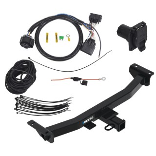Reese Trailer Tow Hitch For 2024 Ford Ranger w/ 7-Way Pin Blade RV 4-Flat Plug Harness Class 4 Reese Trailer Tow Hitch For 2024 Ford Ranger w/ 7-Way Pin Blade RV 4-Flat Plug Harness Class 4