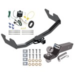 Custom Fit Trailer Hitch Wiring Harness (Requires Splicing) 2" Drop Ball-Mount w/ Pin/Clip 2" Chrome Ball Installation Hardware Installation Instructions 84791 119148 21536 Reese Trailer Tow Hitch 16-23 Toyota Hilux Complete Package Wiring and 2 Reese Trailer Tow Hitch For 16-23 Toyota Hilux Complete Package w/ Wiring and 2" Ball