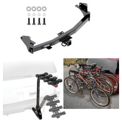Trailer Hitch w/ 4 Bike Rack For 15-22 Chevrolet Colorado 15-22 GMC Canyon Approved for Recreational & Offroad Use Carrier for Adult Woman or Child Bicycles Foldable Trailer Hitch w/ 4 Bike Rack For 15-22 Chevrolet Colorado 15-22 GMC Canyon Approved for Recreational & Offroad Use Carrier for Adult Woman or Child Bicycles Foldable