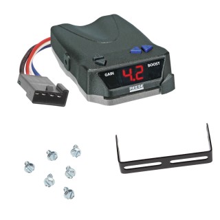 Class 3 4K Trailer Hitch Tow Package Reese Brake Control For 2025 Volkswagen ID. Buzz w/ 7-Way RV Wiring 2" Drop Mount 2" Ball 2" Receiver Draw-Tite Tekonsha