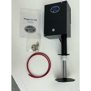 Magnum Lift Systems hydraulic bumper jack with on-jack toggle, 8,000 lb A-frame trailer lift